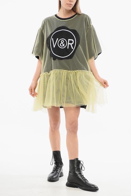  빅터앤롤프 숏 원피스 TD024 35 51322 Green - VIKTOR & ROLF