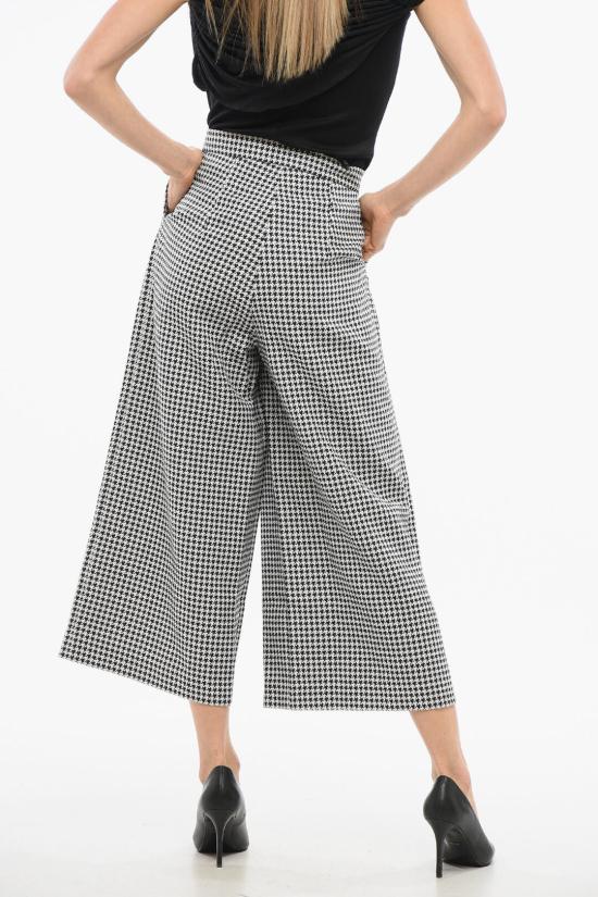  빅터앤롤프 스트레이트 팬츠 TB022 22 99123 Black White - VIKTOR & ROLF