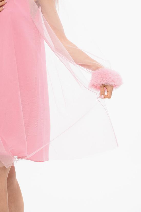  빅터앤롤프 미디 원피스 TD048 22 14123 Pink - VIKTOR & ROLF