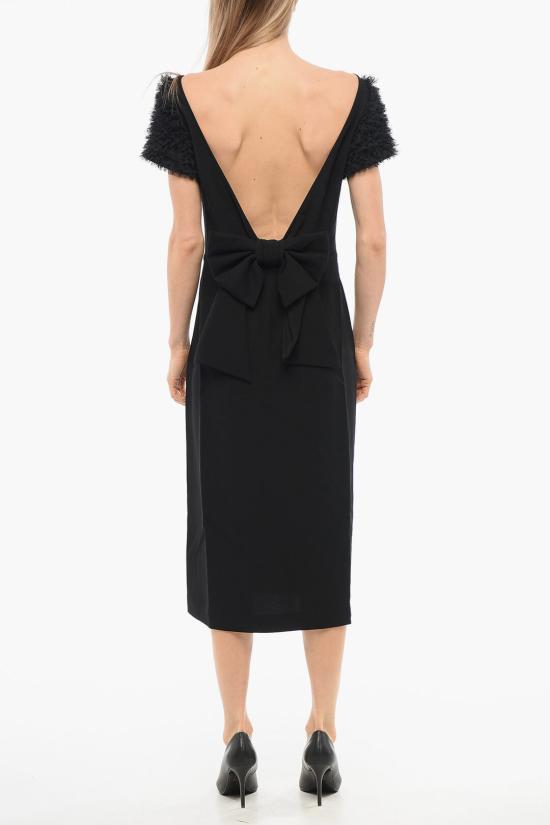  빅터앤롤프 미디 원피스 TD044 63 99123 Black - VIKTOR & ROLF