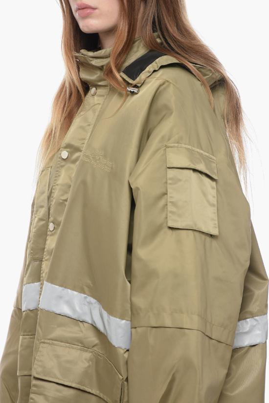  록 자켓 R8CA238 NL 41MELTEDCHOCOLATE Green - ROKH