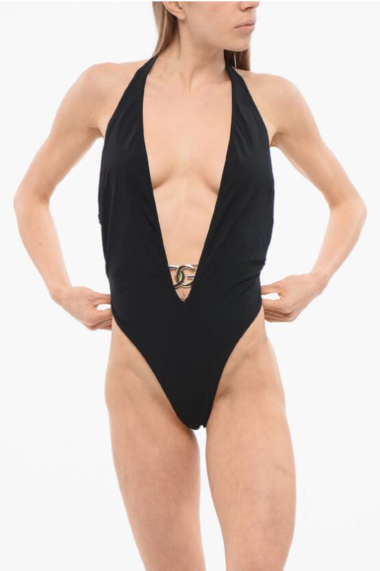  돌체앤가바나 원피스 수영복 O9B74JFUGA2N0000 Black