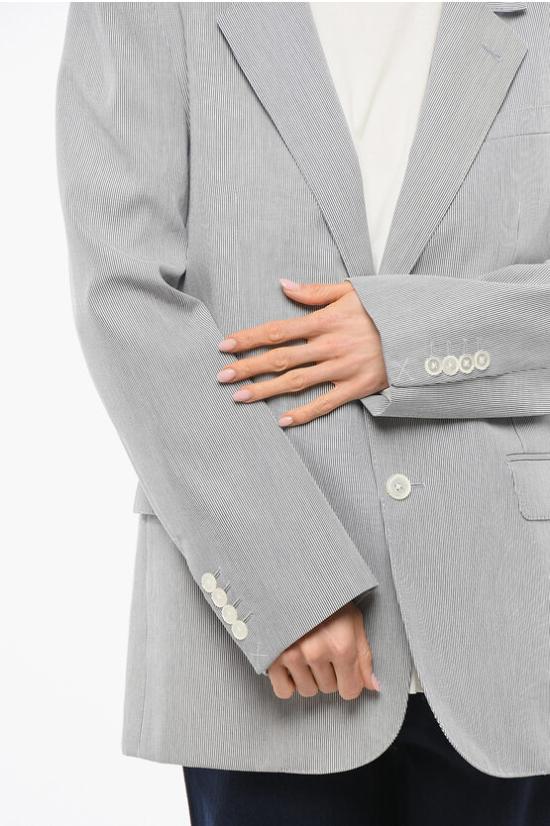  셀린느 수트 자켓 2V06J869W 01XB Gray - CELINE