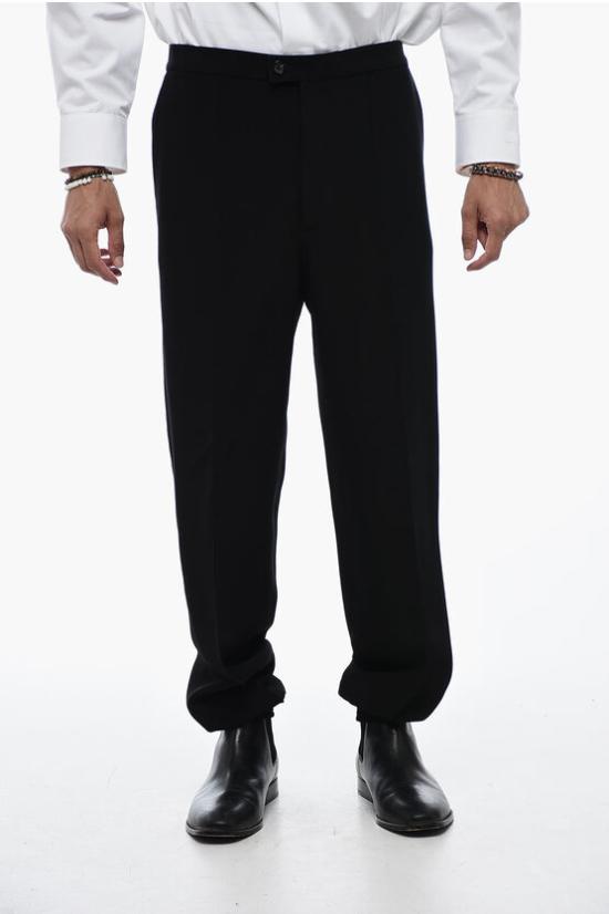  알렉산더 맥퀸 스트레이트 팬츠 745802 QVP28 1000 Black