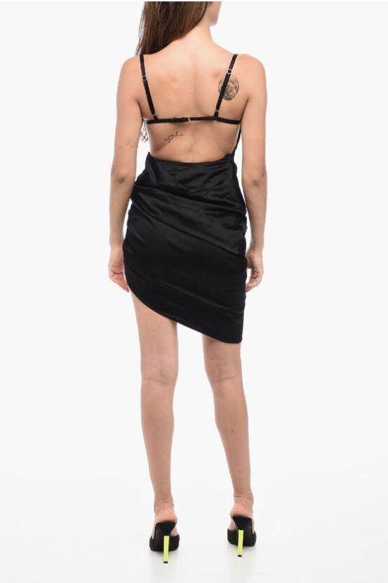  자크뮈스 숏 원피스 233DR079 1495 990 Black - JACQUEMUS