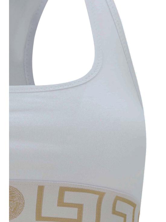 26SS 베르사체 반팔 티셔츠 AUD010391A10011 A1001 WHITE - VERSACE