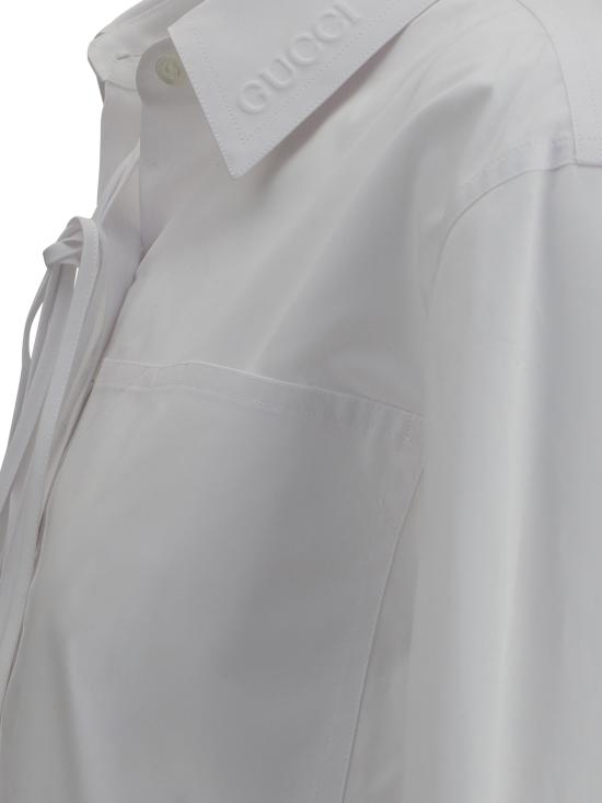 25SS 구찌 셔츠 816008Z7ADR 9000 WHITE - GUCCI