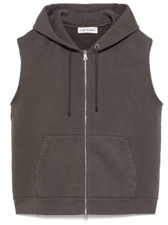 25SS 아워레가시 니트 베스트 M2256MF FRENCH SUN FADE HEFTY FLEECE BROWN