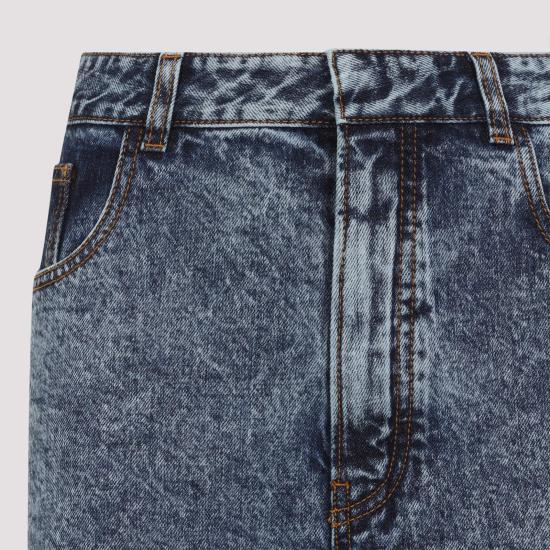 25SS 알라이아 데님 팬츠 AA9P1161T535A 524 BLEU NEIGE BLUE - ALAIA