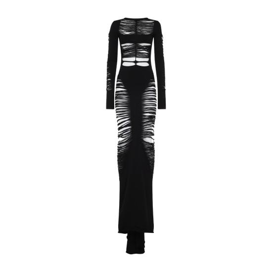 25SS 릭 오웬스 원피스 RO01E7614 KGRIDM 09 BLACK