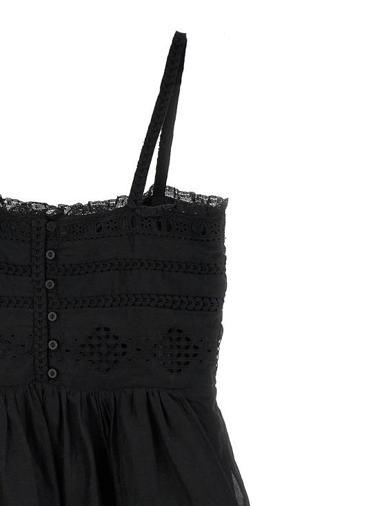 25SS 이자벨마랑에뚜왈 숏 원피스 CB0065FAC1J15E01BK Black - ISABEL MARANT ETOILE