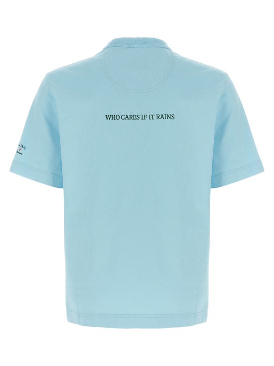 25SS 바버 반팔 티셔츠 MTS1448BL12 Light Blue - BARBOUR