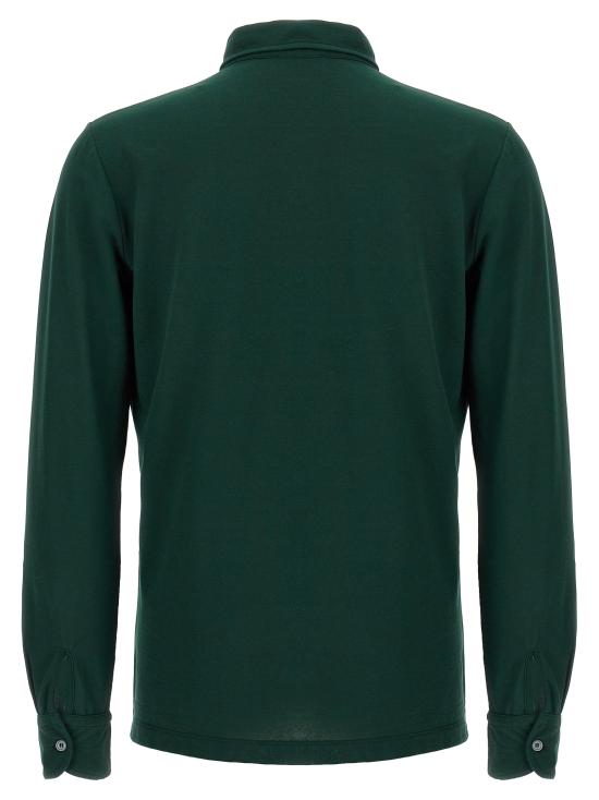 25FW 자노네 긴팔 셔츠 815137ZG380Z3885 Green - ZANONE