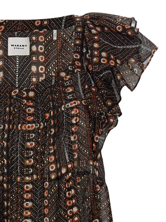 25SS 이자벨마랑에뚜왈 탑 HT0033FBC1J19E02FK Black - ISABEL MARANT ETOILE