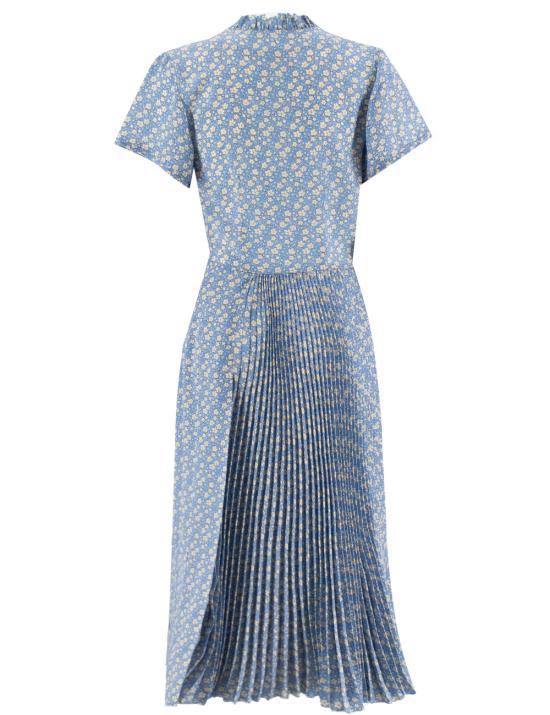 25SS 에르마노 설비노 숏팬츠 D462Q359OYQ S4624 ST MICROFIORE BEIGE CELEST - ERMANNO SCERVINO