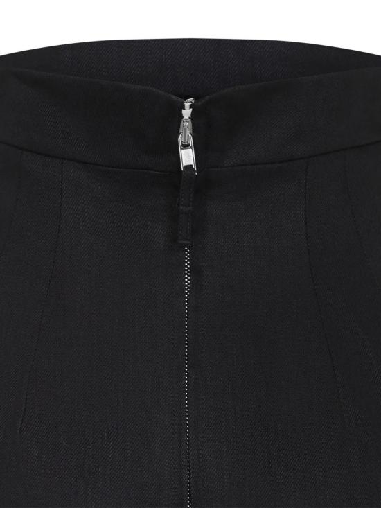 25SS 릭 오웬스 롱 스커트 RO01E7375TWL 09 BLACK - RICK OWENS