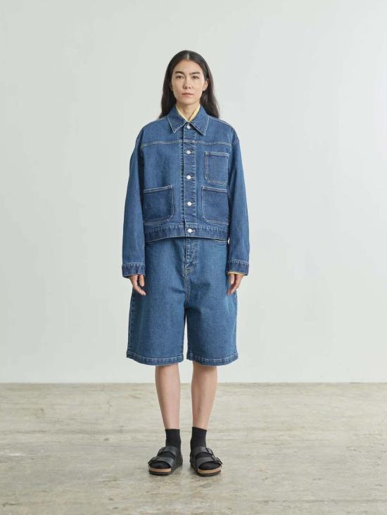  니콜슨&니콜슨 데님 자켓 니콜슨앤니콜슨 호프 데님 재킷 블루