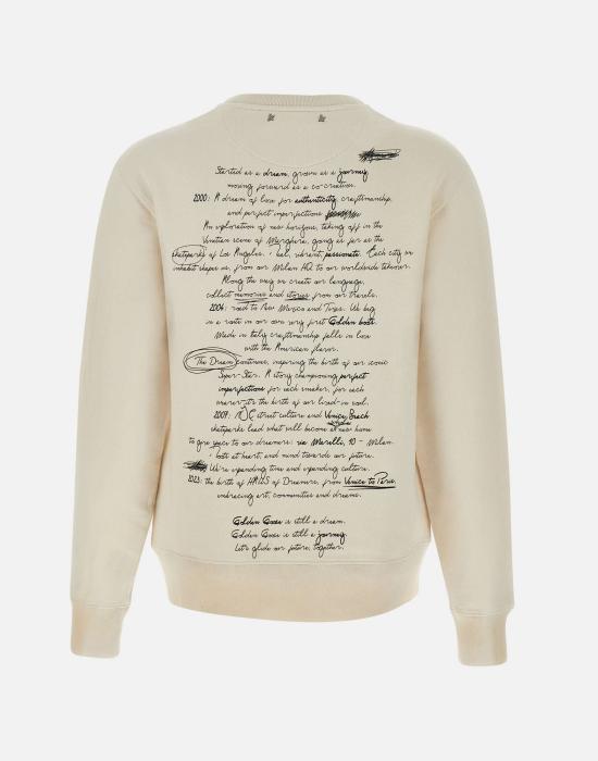 25SS 골든구스 스웨터 GWP01223P00189411421 White - GOLDEN GOOSE