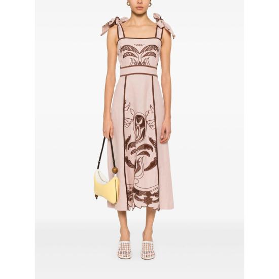 25SS Lug Von Siga 롱 원피스 LVSS2025101 ORNELLA PINK - OTHER BRANDS