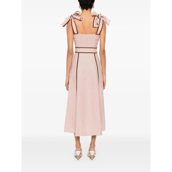 25SS Lug Von Siga 롱 원피스 LVSS2025101 ORNELLA PINK - OTHER BRANDS