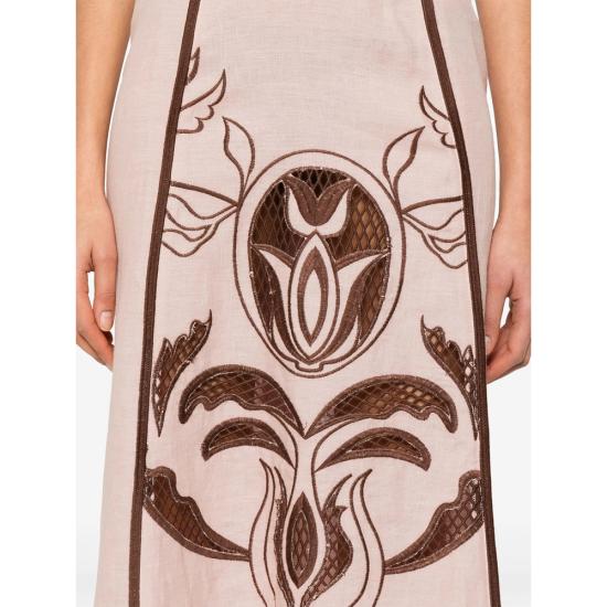 25SS Lug Von Siga 롱 원피스 LVSS2025101 ORNELLA PINK - OTHER BRANDS