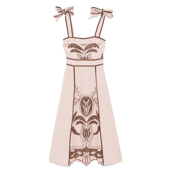 25SS Lug Von Siga 롱 원피스 LVSS2025101 ORNELLA PINK