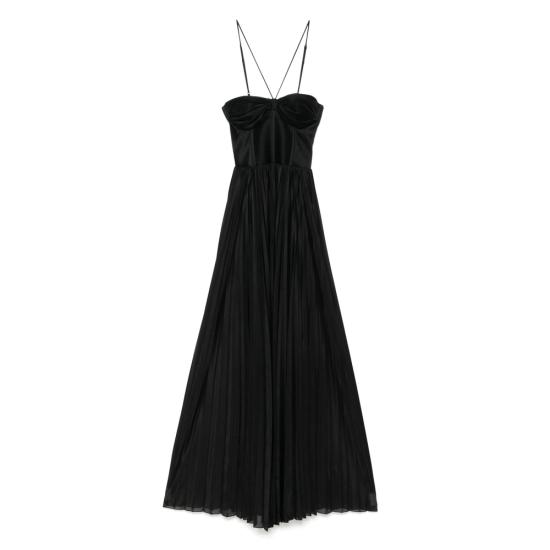 25SS 핑코 원피스 104994 A2DM Z99 BLACK