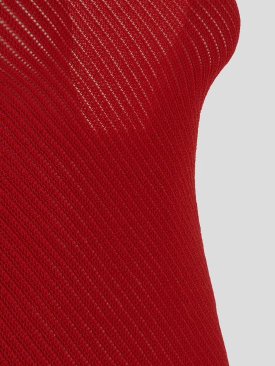 25SS 라니우스 롱 원피스 S5LAWOKD177 040 Red - LANEUS