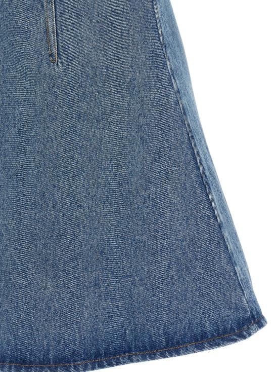 25FW 아미 숏 원피스 FDR404DE0046480 Blue - AMI