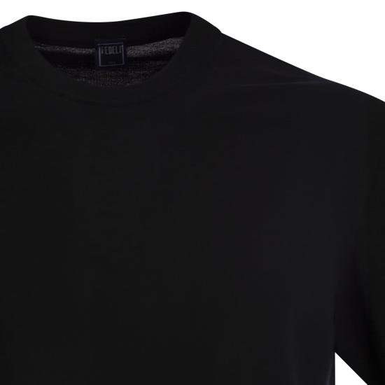 25SS 페델리 반팔 티셔츠 8UED8014 BLACK - FEDELI