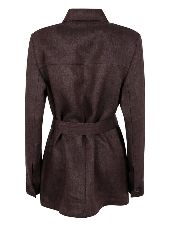 25SS 파로쉬 수트 자켓 D430377 BETULLA 086 DARK BROWN - PAROSH