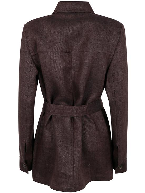 25SS 파로쉬 수트 자켓 D430377 BETULLA 086 DARK BROWN - PAROSH