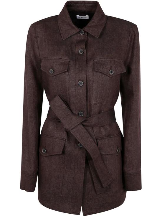 25SS 파로쉬 수트 자켓 D430377 BETULLA 086 DARK BROWN - PAROSH