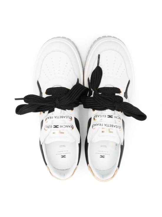 25SS [주니어] 엘리자베타프랜치 스니커즈 F4A9 E0254 0092 Y370 White - ELISABETTA FRANCHI