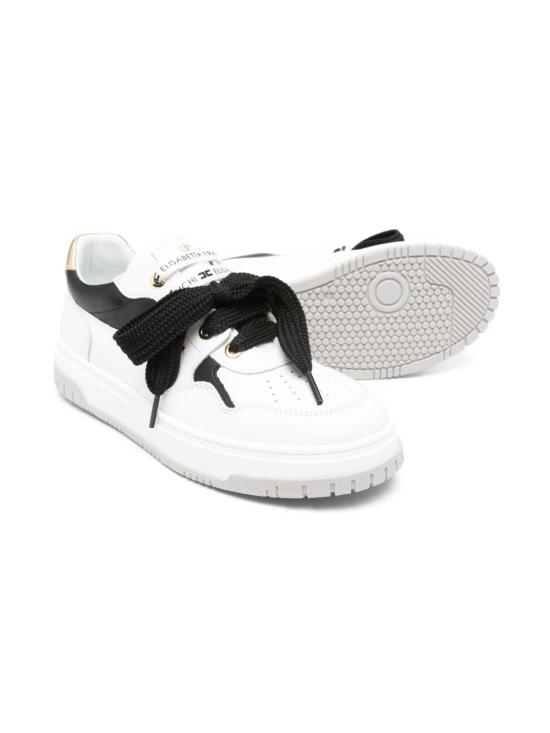 25SS [주니어] 엘리자베타프랜치 스니커즈 F4A9 E0254 0092 Y370 White - ELISABETTA FRANCHI