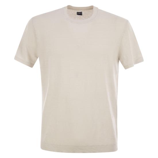 25SS 페델리 반팔 티셔츠 8UED0151 IVORY