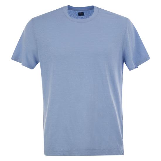 25SS 페델리 반팔 티셔츠 8UED0151 LIGHT BLUE