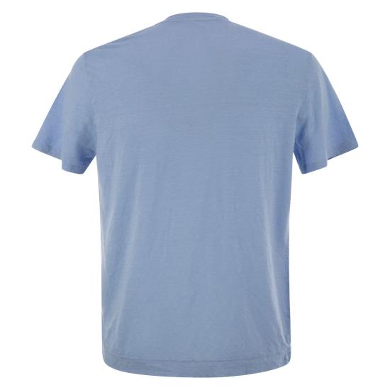 25SS 페델리 반팔 티셔츠 8UED0151 LIGHT BLUE - FEDELI