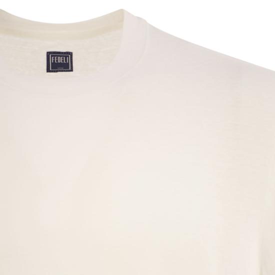 25SS 페델리 반팔 티셔츠 8UED0151 WHITE - FEDELI