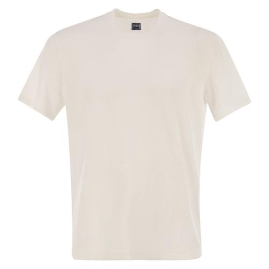 25SS 페델리 반팔 티셔츠 8UED0151 WHITE