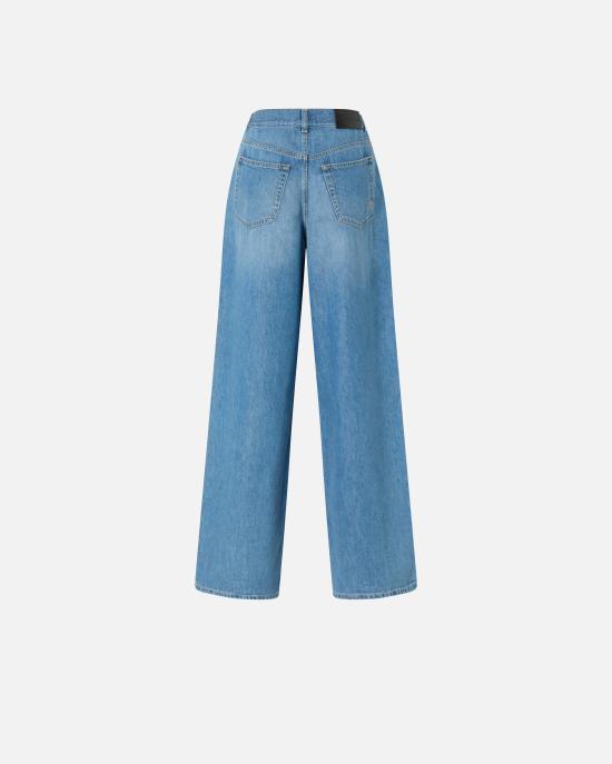  핑코 데님 팬츠 104601A2DR PJO Lav medio chiaro - PINKO