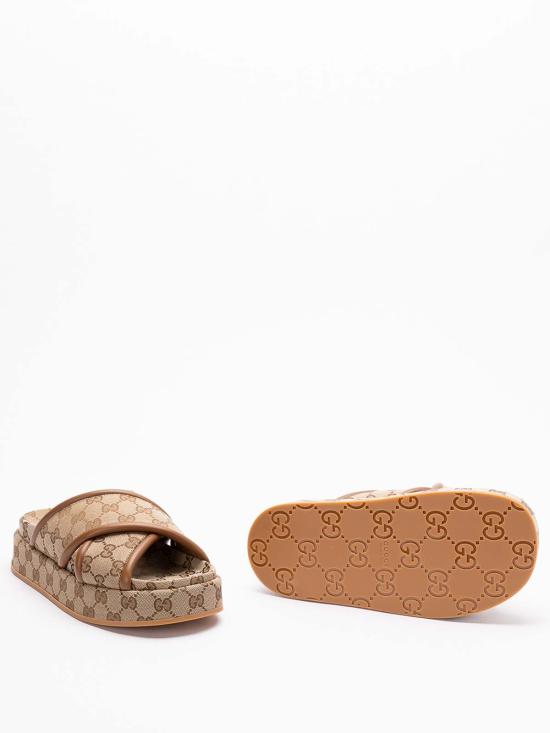  구찌 뮬/슬리퍼 816798FAD9C9745 Beige - GUCCI