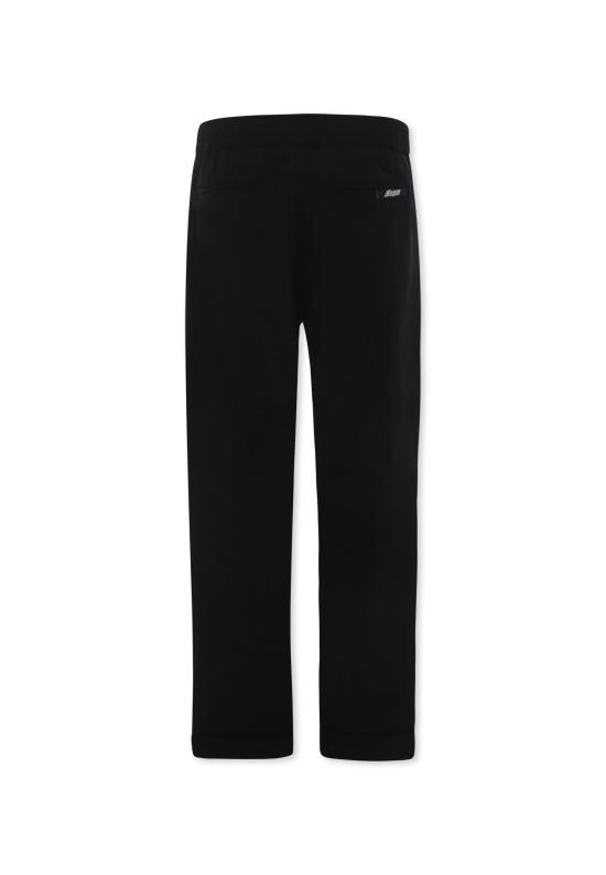 25SS [키즈] 엠에스지엠 스트레이트 팬츠 S5MSJBPA297 110 BLACK - MSGM