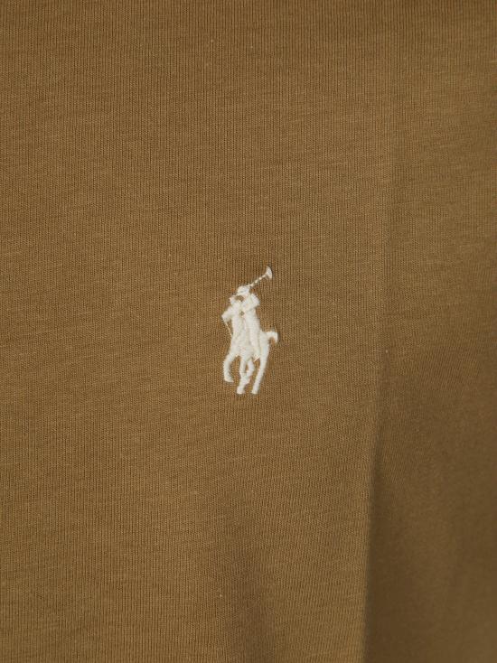 25FW 폴로 랄프로렌 포니로고 자수 반팔 티셔츠 710671438329 CAFE TAN C8176 BEIGE - POLO RALPH LAUREN