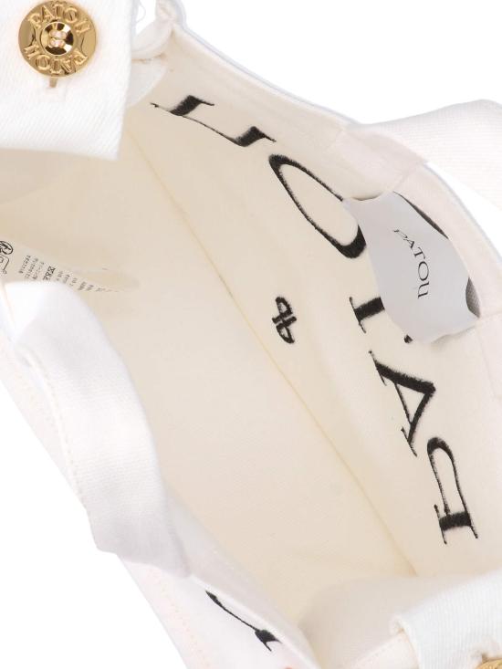 25SS 파투 토트백 AC0440076 001W White - PATOU