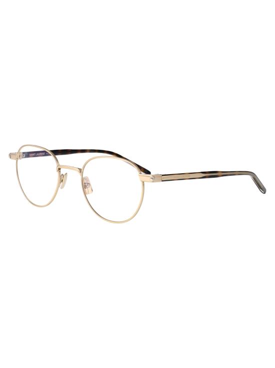 26SS 생로랑 안경 SL 781 002 gold - SAINT LAURENT
