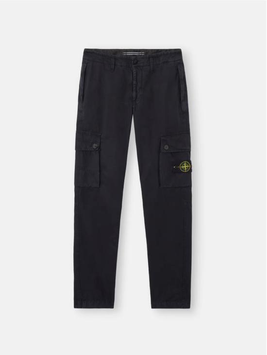 25SS 스톤 아일랜드 3100303 코튼 캔버스 올드 이펙트 슬림 핏 카고 스트레이트 팬츠 K1S15 3100303 S00WAv0129 - STONE ISLAND