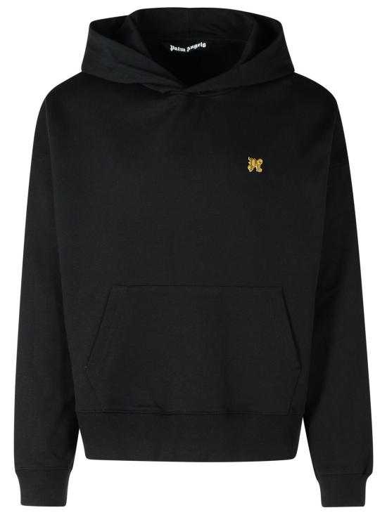 24FW 팜앤젤스 긴팔 티셔츠 PMBB117R24FLE0061076 Black