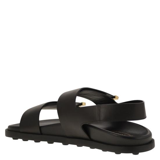 25SS 토즈 샌들 XXW68K0JE60N6M BLACK - TODS