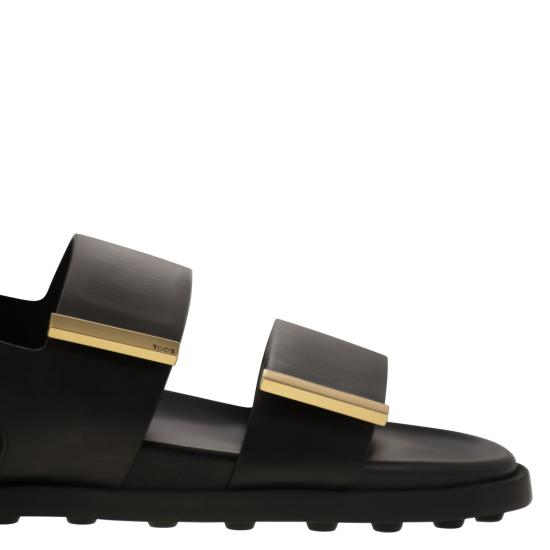 25SS 토즈 샌들 XXW68K0JE60N6M BLACK - TODS